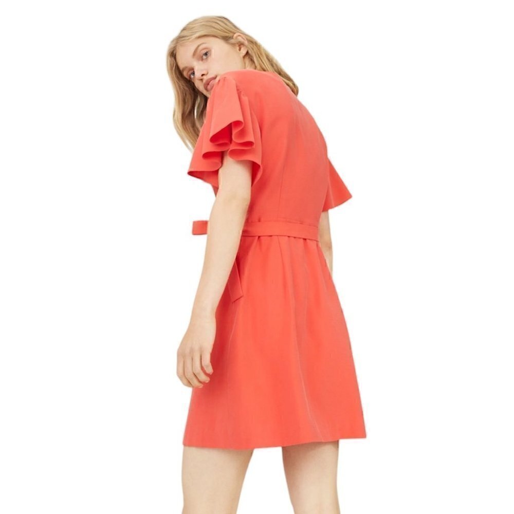 𝅺❤️ Club Monaco Geovanna Wrap Dress - 00/XXS​ - Picture 3 of 5